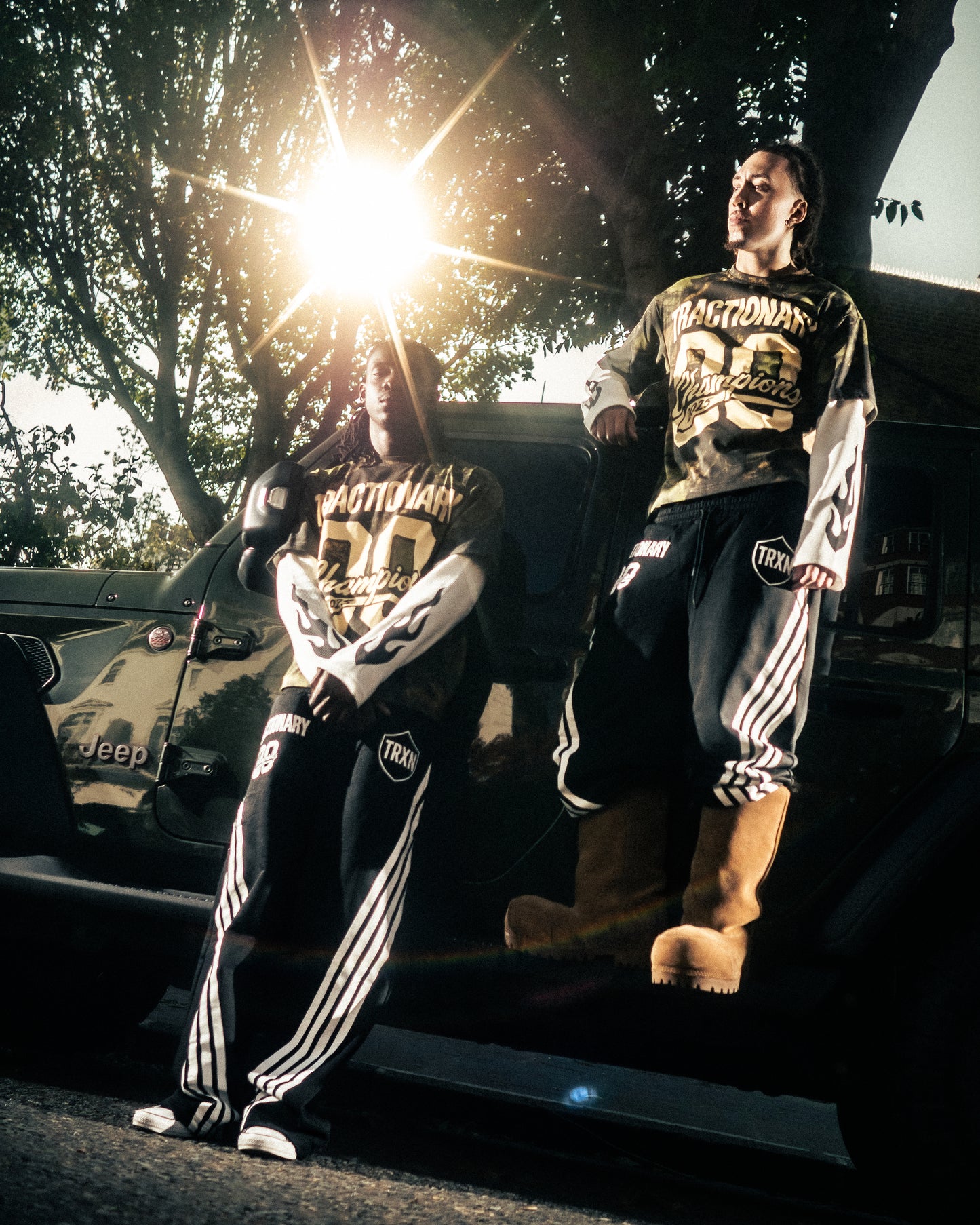 Flared Track Pants 00 Champions Set